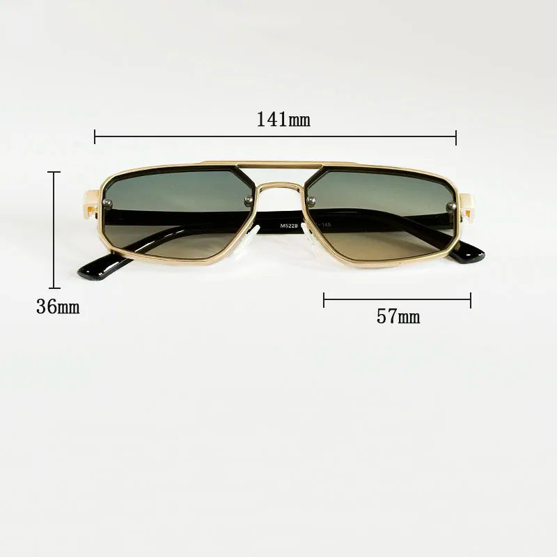 2025 Steampunk Sunglass Men Vintage Luxury Retro Punk Sunglasses Women Trendy Fashion Glasses Gafas De Sol Hombre Zonnebril Sun