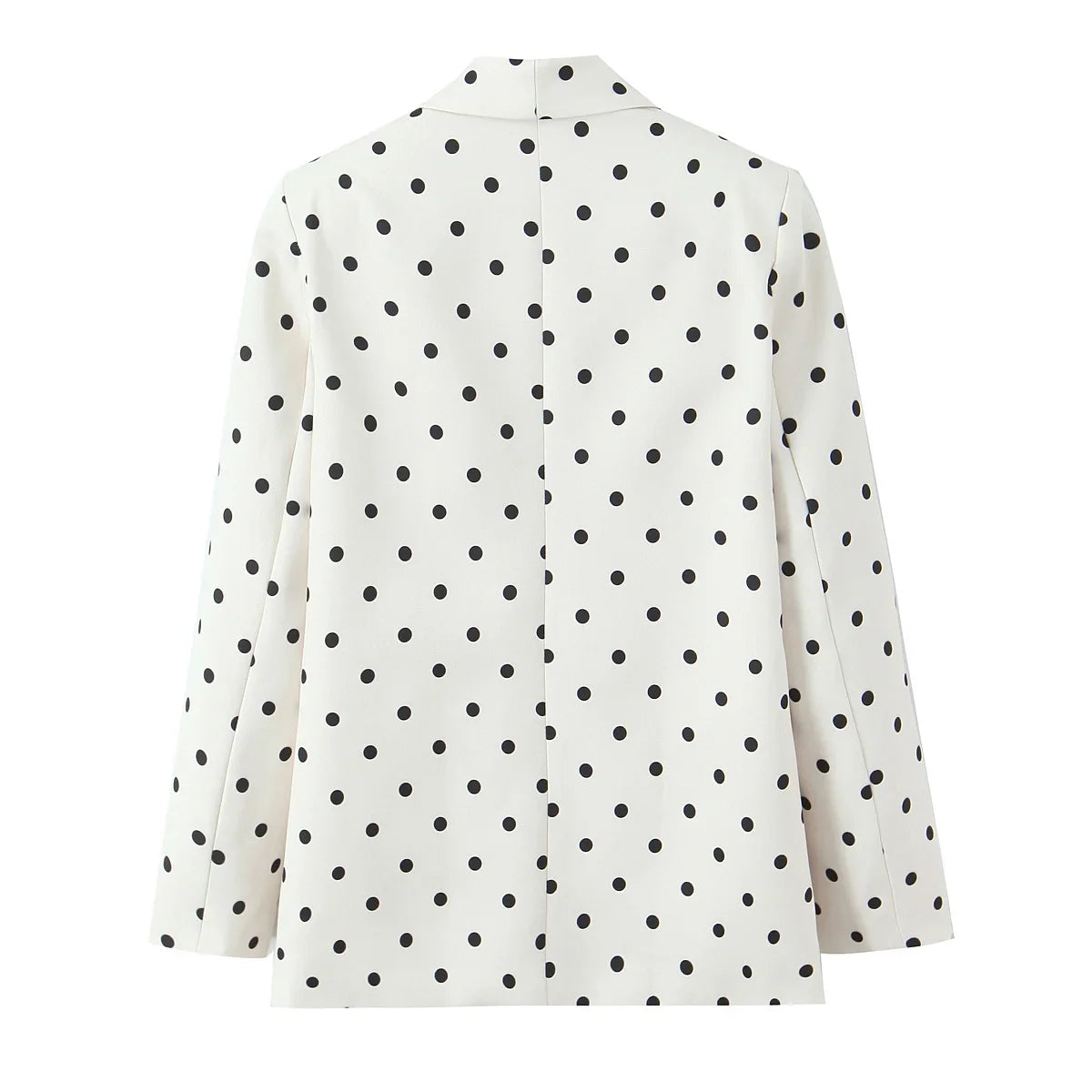 2026 Spring Chic Women Blazer Polka Dot Single Breasted Long Sleeve Blazer New Fashion Office Lady Blazers