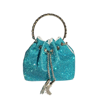 Crystal Shiny Rhinestones Diamond Evening Bag Wedding Party Clutch Purse Luxury Fashion Women Handbag Shoulder Crossbody Bag