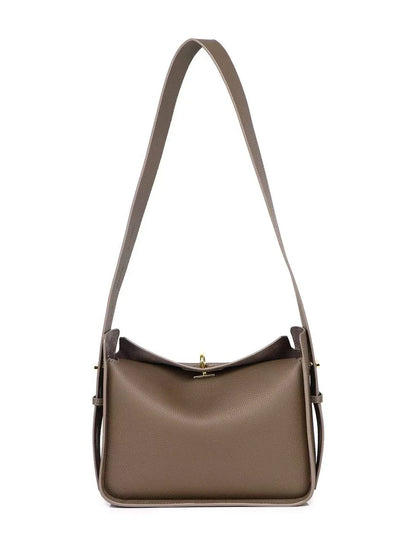 New Genuine Leather Luxury Designer Women Shoulder Crossbody Underarm Bags Cowhide Ladies Large Capacity Tote Bag Fashion Purse