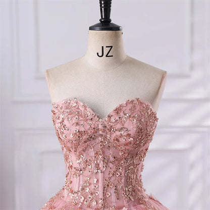 15 Quinceanera Dresses Ball Gown Strapless Party Dresses Sweet Ball Gown Customized 15 Year Old Dress Plus Size