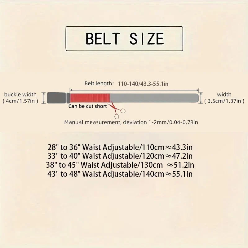 Men's Belt Genuine leather belt Man's high quality luxury business automatic belt Adjustable designer belt for men