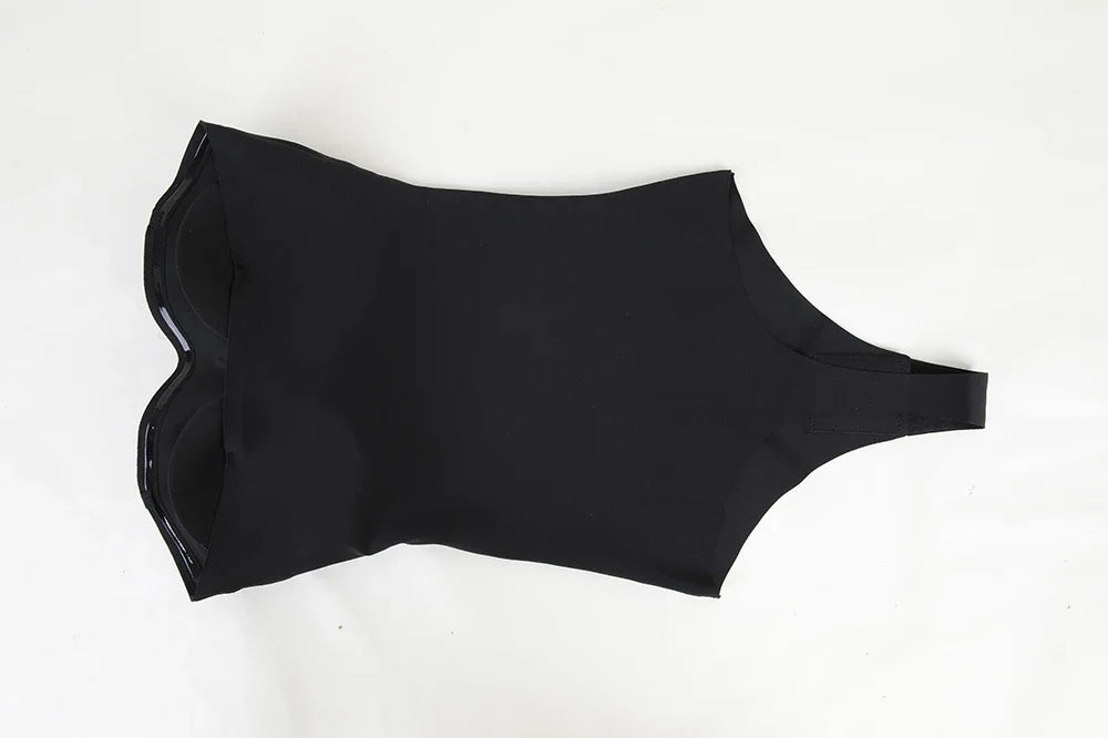 Large Size Strapless Thong Bodysuits Women Belly Control Full Body Shaper Adjustable Bust Removable Push Up Breast Underwear 4XL