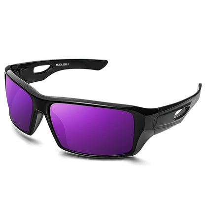 Polarized glasses Wrap Around Sports Sunglasses for Big Heads Men Women UV400 Sun Glasses 8232