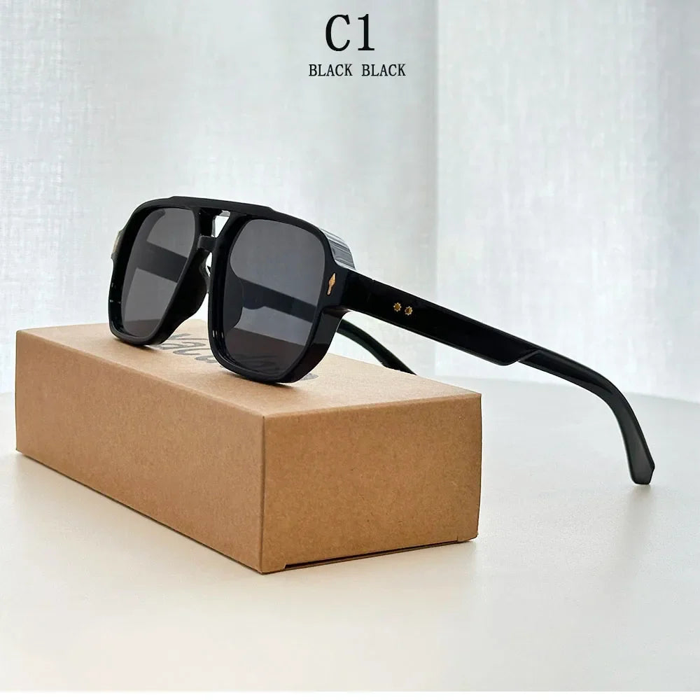 Square Sunglass Men Vintage Fashion Glasses Retro Sunglasses Women Trendy Gafas De Sol Hombre Lunette Soleil Femme Dropshipping