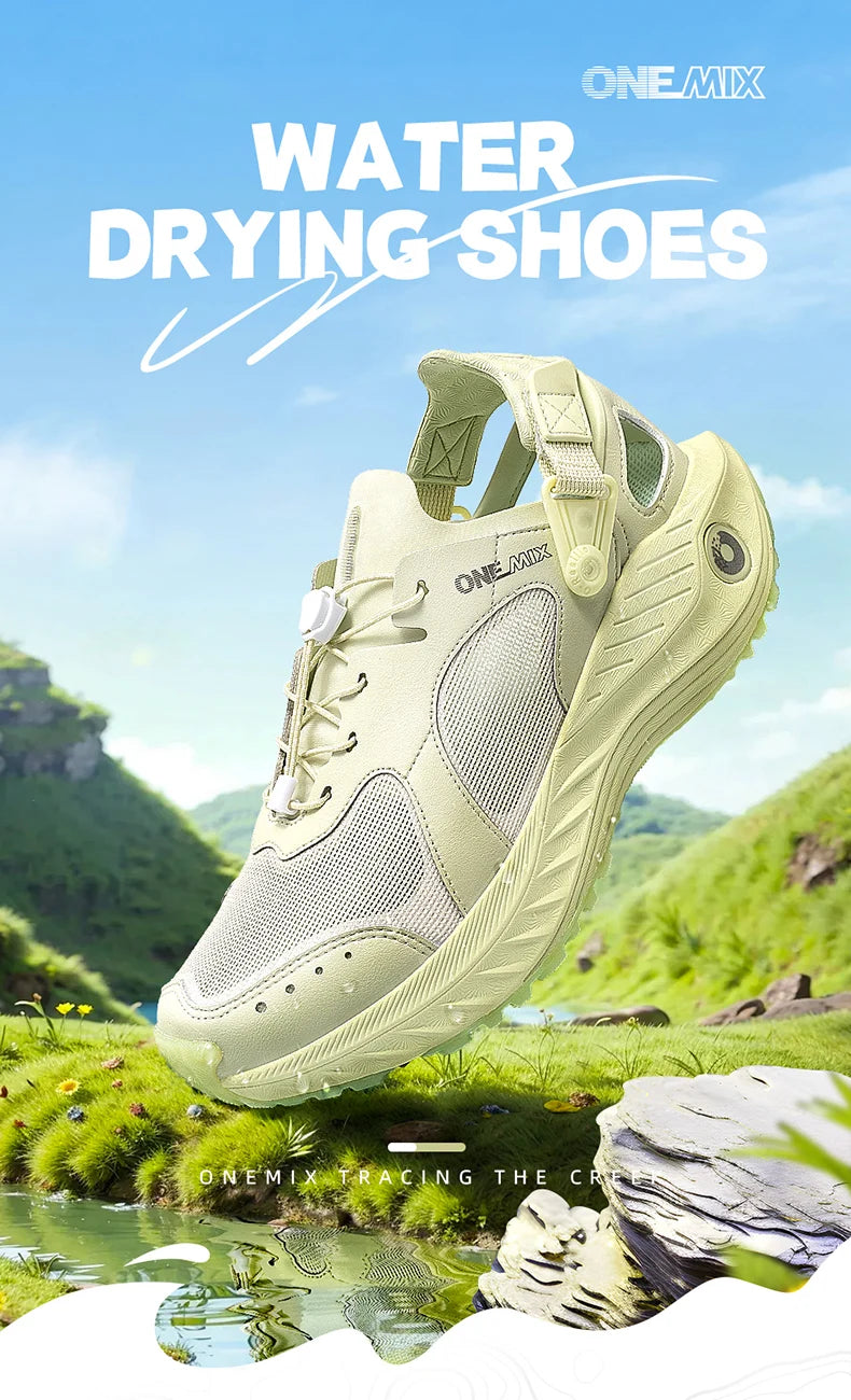 Summer Outdoor Water Shoes for Men And Women Breathable Non-slip Thick Sole Cushioned Speed Interference Casual Shoes