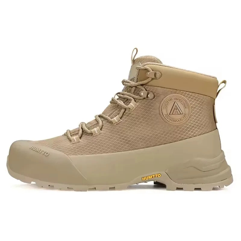 Hiking shoes Men's waterproof hunting Boots Tactical Desert Combat Ankle trekking Boots Male Women warm Leather Sneakers