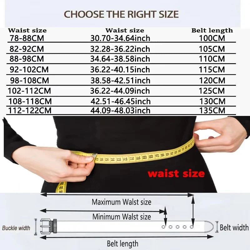 Men Belt Full Grain 100% Real Genuine Cowskin Top Layer Leather Soft Jeans Cowhide Belts For Men TM053