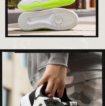 Men Board Shoes Synthetic Leather Upper Comfort Chunky Anti-slip Durable Commuter Sneakers Male 672616614