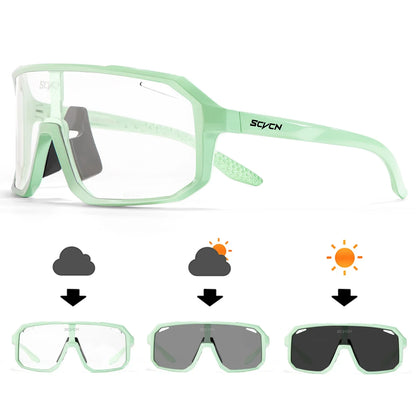 New Sports Men UV400 Cycling Glasses Bike Sunglasses Outdoor Eyewear  MTB Bicycle Women Riding Hiking Goggles