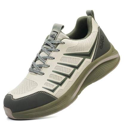 New Lightweight and Breathable Labor Protection Shoes for Men and Women Anti Smashing and Anti Piercing Steel Toe Safety Shoes
