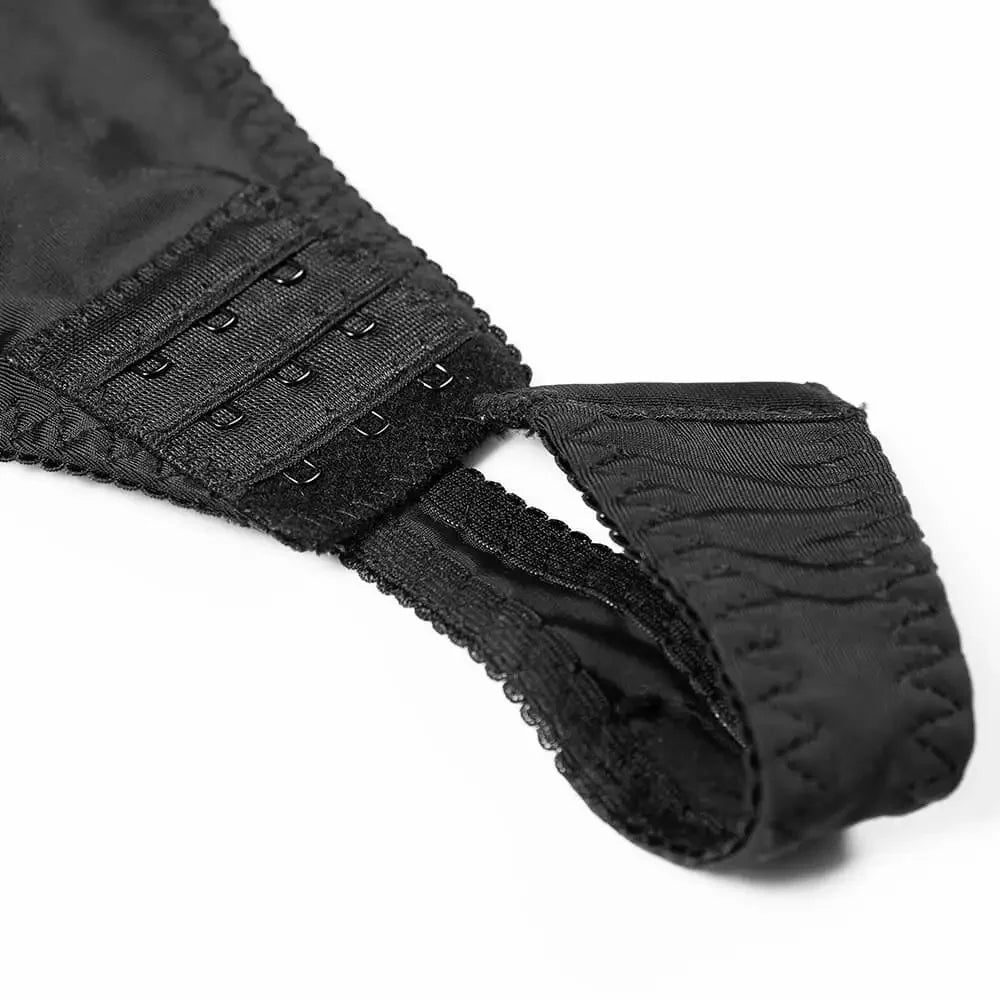 Fajas Underwear Body Shapers Women Shapewear Bodysuit Sexy Lace Open Crotch Lingerie V-collar with Bras