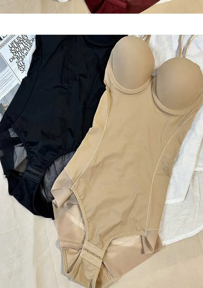 Women Shapewear Bodysuit Tight Slimming body Shaper Bodysuit with Bras