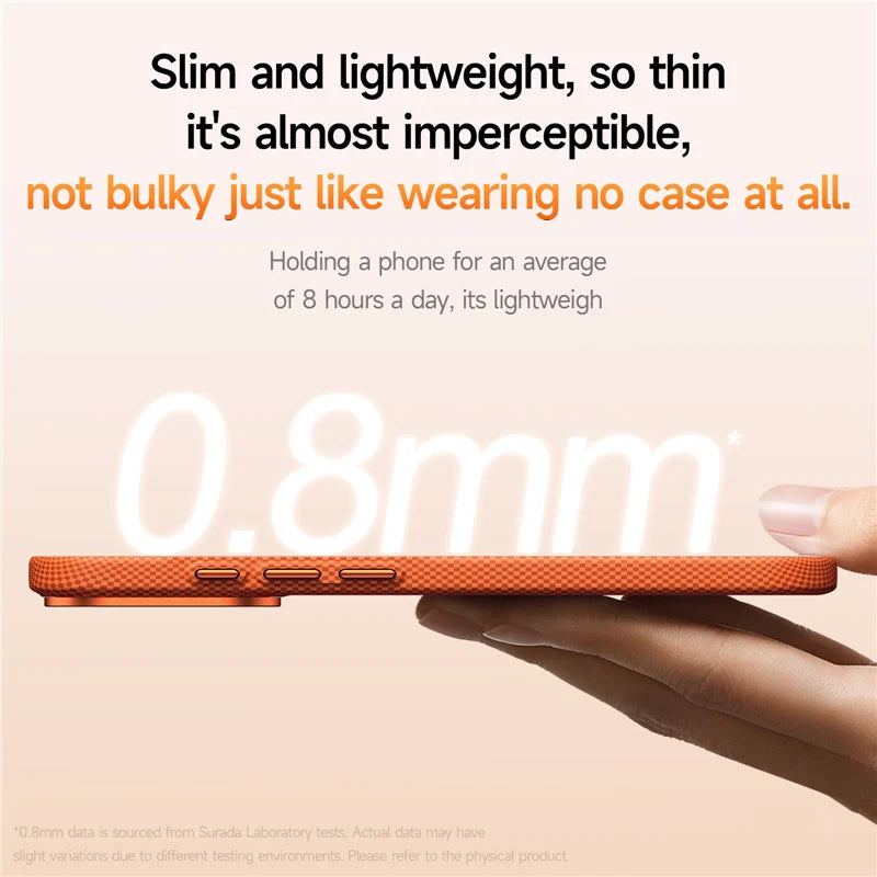 Luxury Plaid Texture Metal Lens For Magsafe Case For iPhone 17Pro 16Pro 17 17Pro Max Ultrathin Matte Shockproof Hard PC Cover