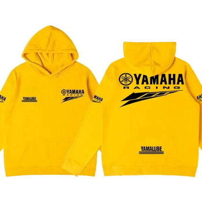 Yamaha 2025 high quality lightweight hoodie autumn and winter printed men's long-sleeved sweatshirt comfortable and casual