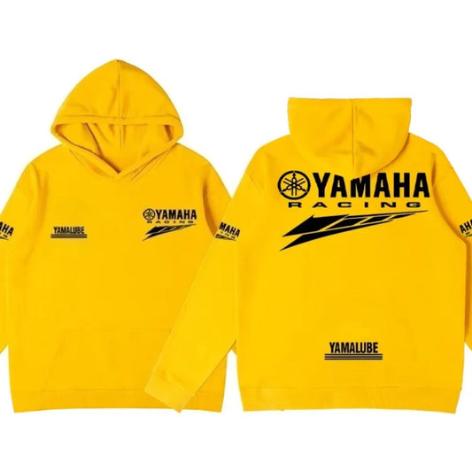 Yamaha 2025 high quality lightweight hoodie autumn and winter printed men's long-sleeved sweatshirt comfortable and casual