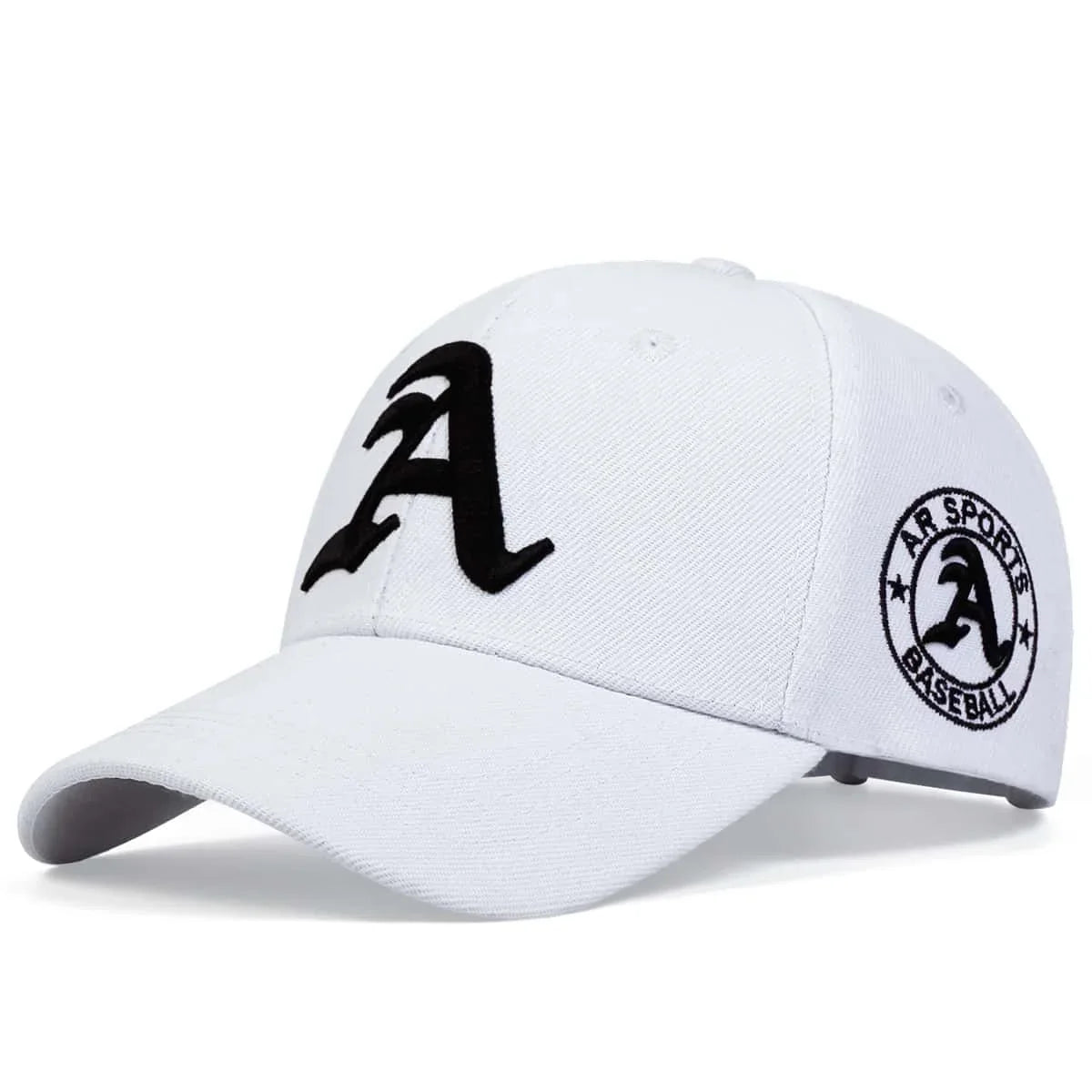 Unisex Gothic Letter A Embroidery Baseball Caps Spring And Autumn Outdoor Adjustable Casual Hats Sunscreen Hat