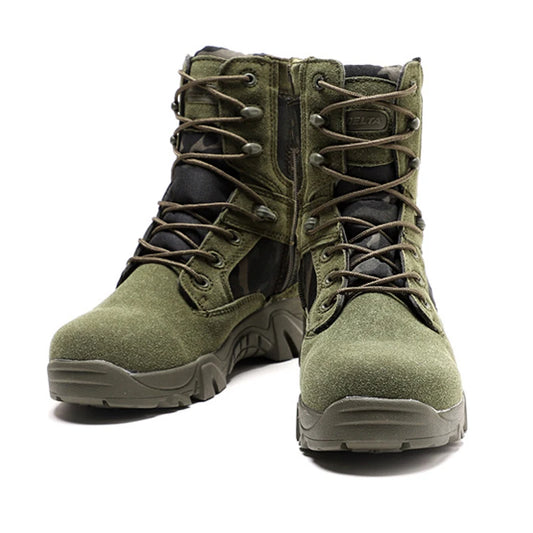 Winter Mens Boots Special Forces Combat High Boots Outdoor Sport Male Shoes Climb Mountains Cross Country Men's Shoes