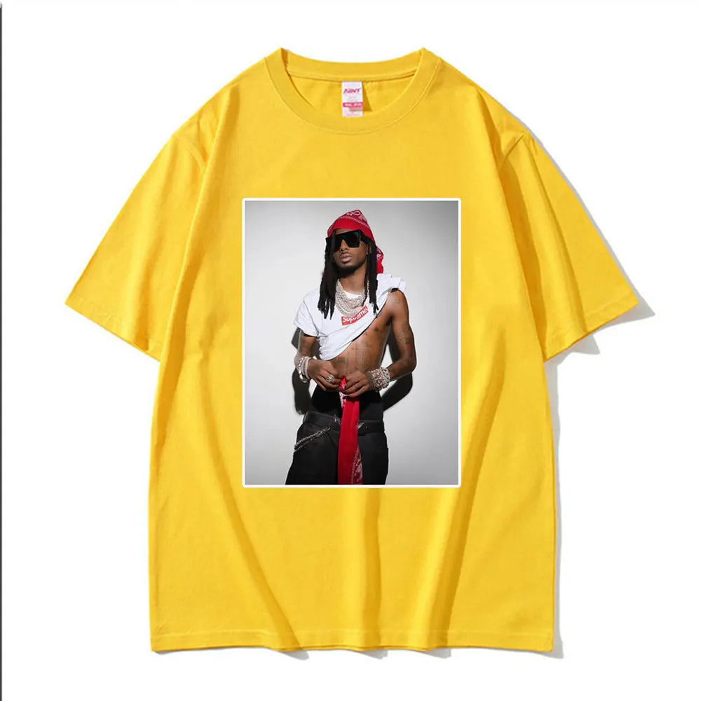 Playboi Carti Inspired Streetwear Tee Shirt Vintage Style Rap Aesthetic T-Shirt Men Women Harajuku Hip Hop High Quality T Shirts