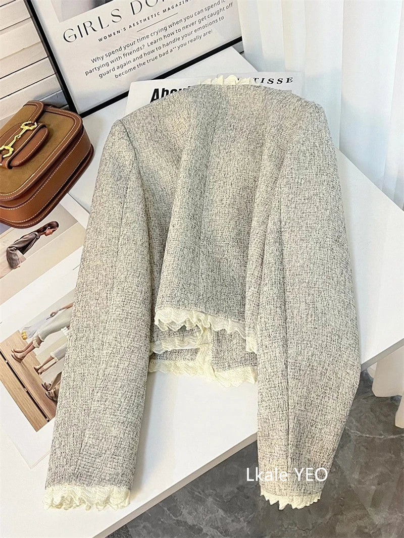 Women's Suit Coat 2025 Spring Autumn Temperament Fashion Ladies Blazer Jacket High Quality Be All-match Lady Loose Outerwear