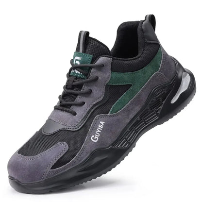 Latest 2024 Fashion Insulation 10KV Men Safety Work Shoes Sneakers Steel Toe Anti Smashing Indestructible Male Footwear
