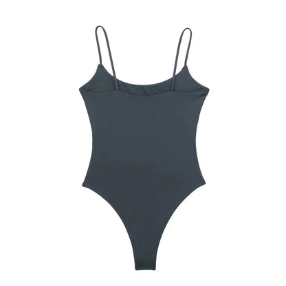 2025 Sexy Tight Bodys for Women White Black Backless Bodysuit Women One Pieces Jumpsuits for Women Sexy Lingerie Bodysuit