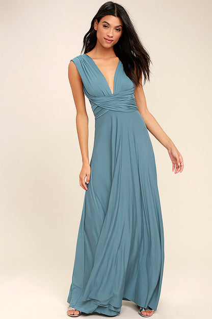 Sexy Women Multiway Wrap Convertible Boho Maxi Club Red Bandage Long Dress Party Bridesmaid Infinity Robe Longue Femme