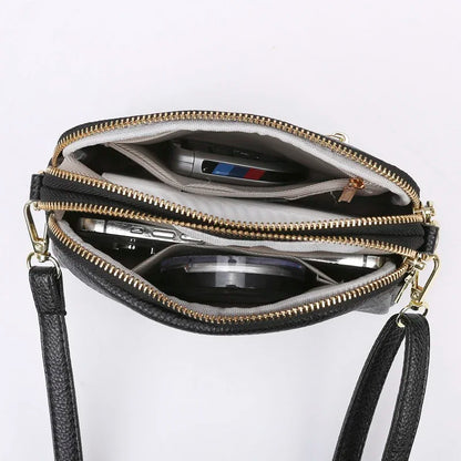 100% cowhide Womens New Korean Fashion Ladies Shoulder Bag Trend Handbags Retro Designer Luxury Female Totes Handbag for Girls