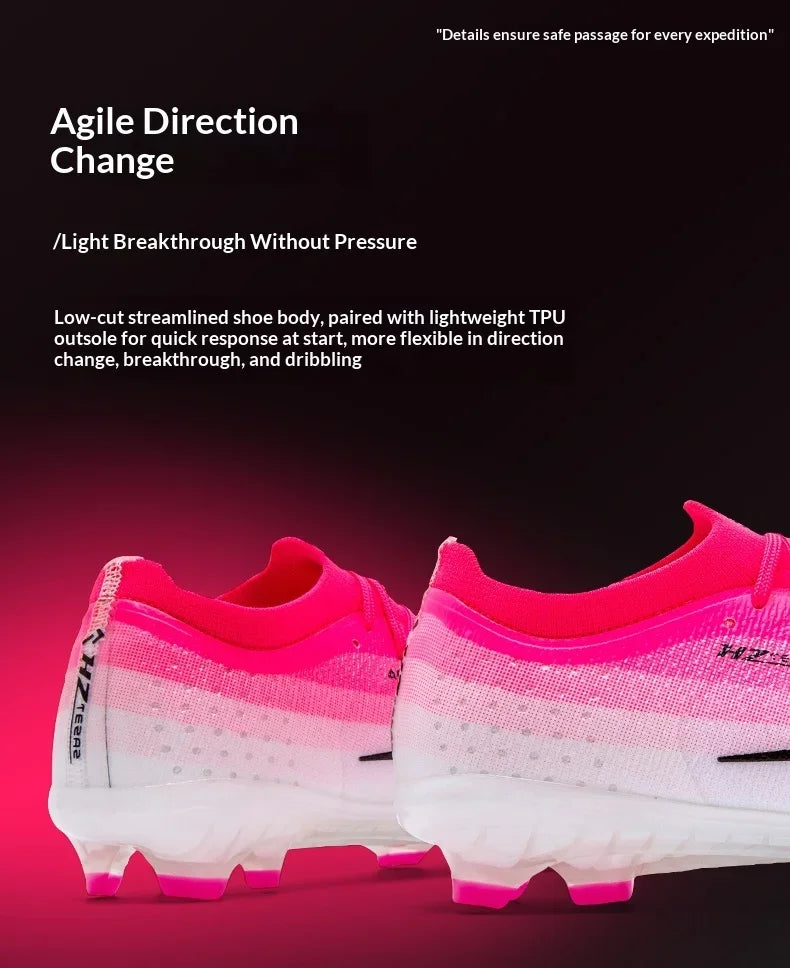 New Men Soccer Shoes Futsal Cleats Ultralight Hot Sale Football Boots Unisex High-quality Women Professional TF/FG Sneakers