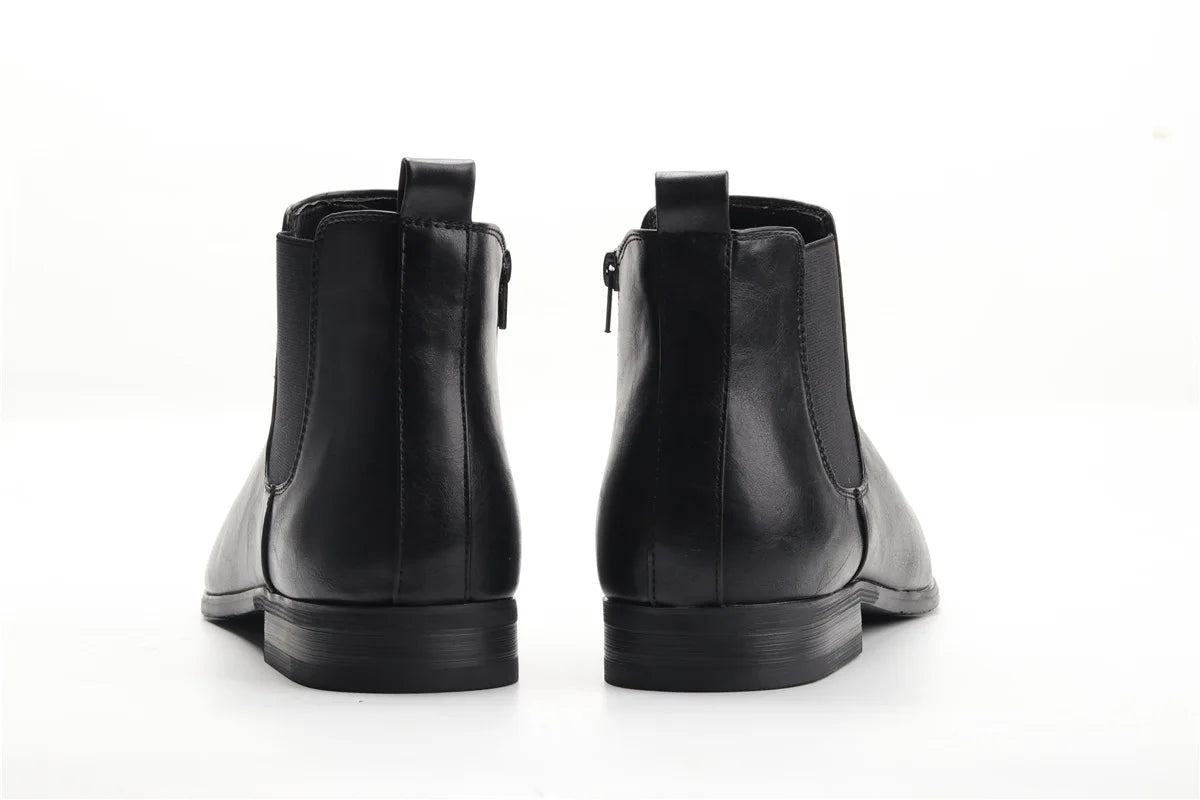 Size 7~13 Men Chelsea Boots  Ankle Boots soft leather Men Boots