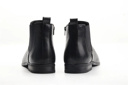 Size 7~13 Men Chelsea Boots  Ankle Boots soft leather Men Boots