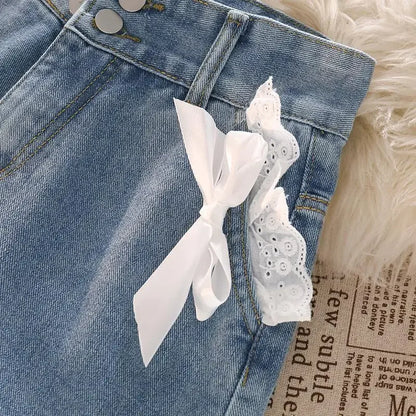 Blue High Waist Denim Shorts for Women Youthful Cheap Classic Stretchy Kpop Japanese 2000s Style Hot XL Short Jean Pants Woman