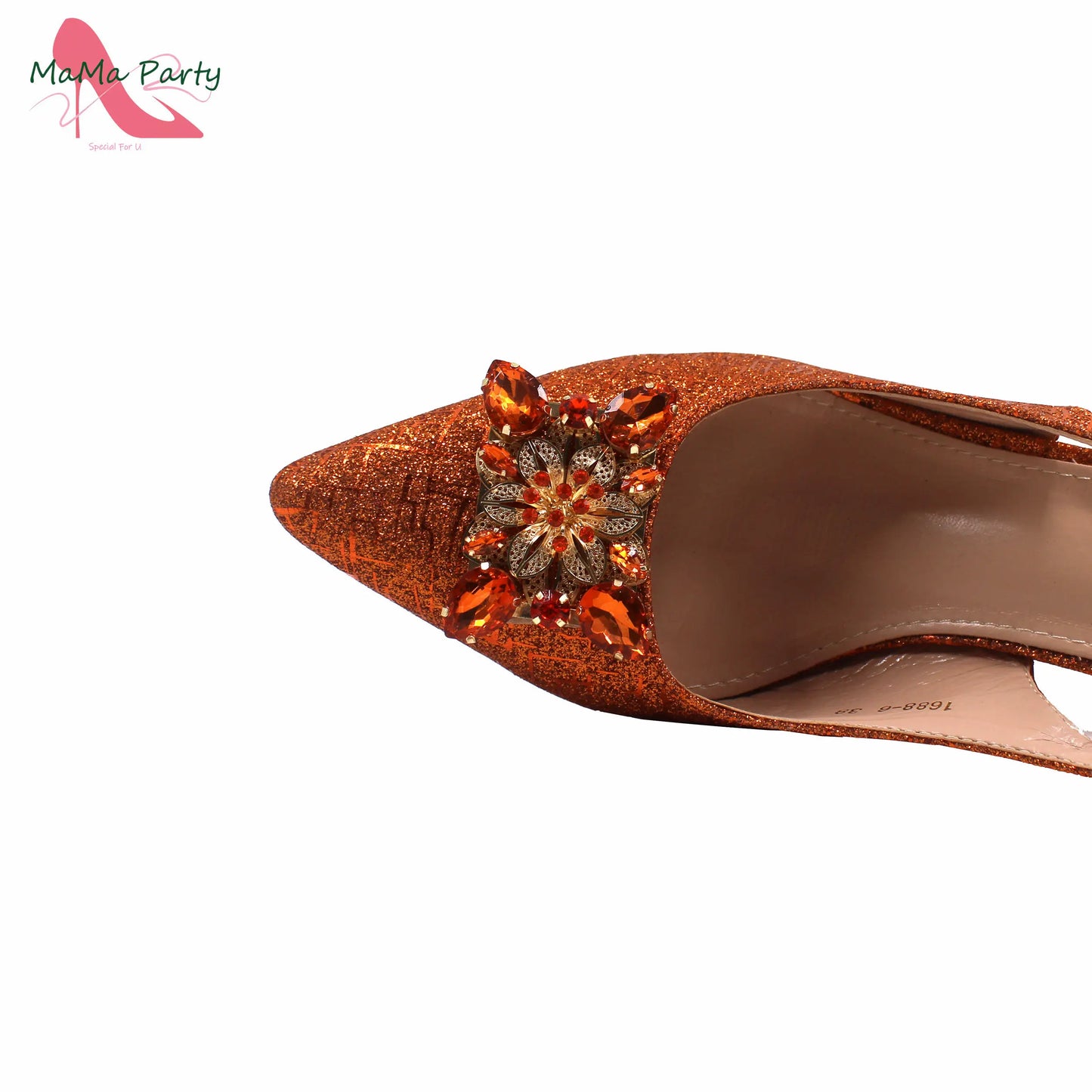 Color Italian Classics Design African Women Shoes and Bag Set High Quality with Shinning Crystal for Wedding Party