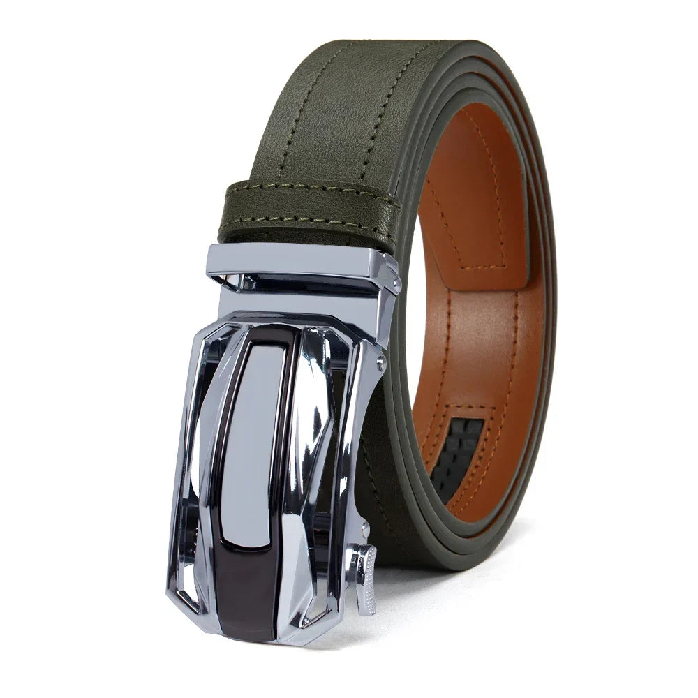 Mens Belt Automatic Metal Alloy Buckle Belt High Quality PU Luxury Belt for Men Belt Strap Male High Quality Designers 105 115cm