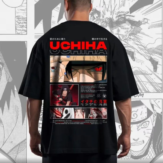 Creative Hokage Element Y2k Anime T-shirt Cool Printed Men's and Women's Extra Large Short Sleeve T-shirt for Casual Fitness