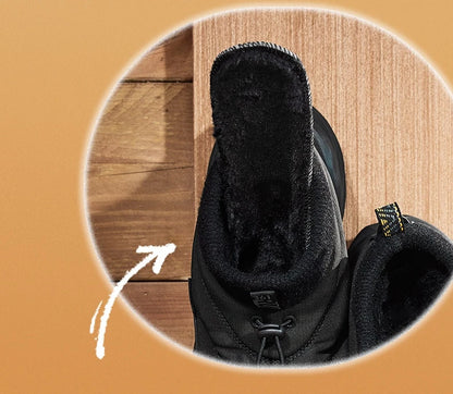 Men Winter Boots High-Top Thermal Ankle Support  Fleece Lined Ice Grip Abrasion-Resistant Sneakers Male 672542215A