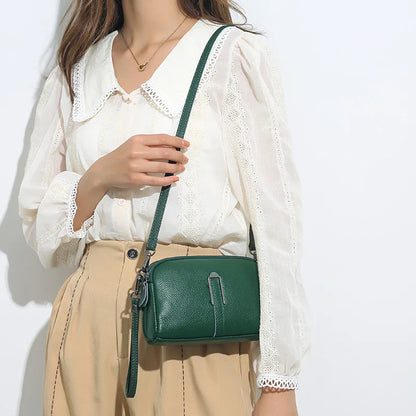 Genuine Leather Bag Luxury Women's Handbags Bag for Woman 2022 Female Clutch Phone Bags Shoulder Bag Crossbody Messenger Pack