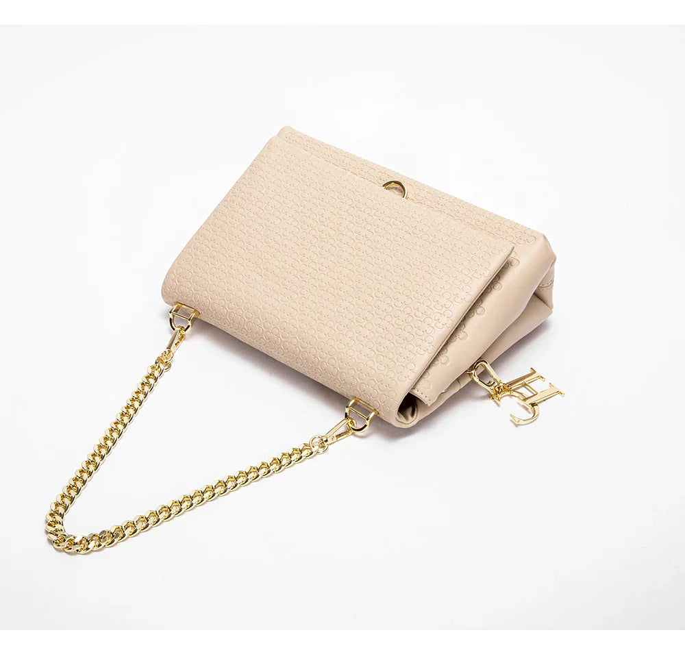 Women's Bag Popular Vintage Style Fashion Classic Printed Female Shoulder Bag Simple and Elegant Basic Ladies Commuting Handbag