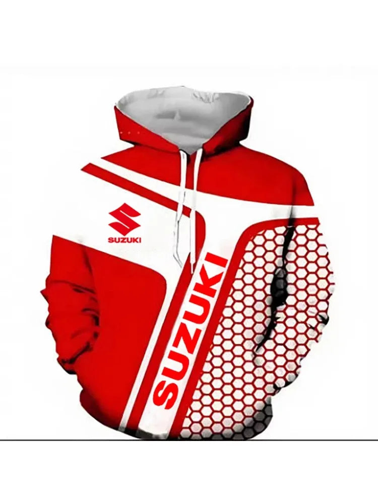 men's casual sportswear, 3D printed for outdoor motorcycle and bicycle enthusiasts, high quality for autumn and winter