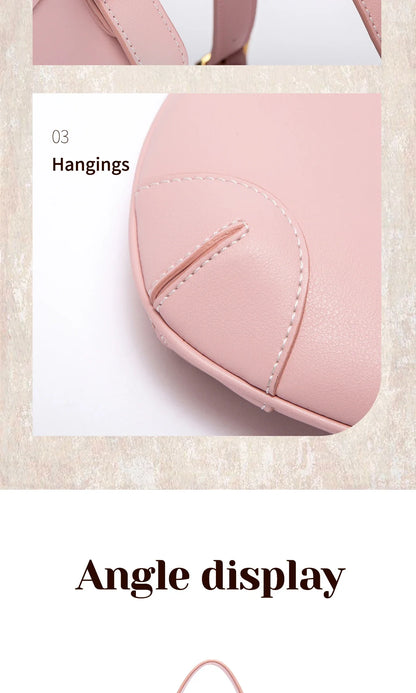 Fashion Classic Luxury Women's New Shoulder Bag Solid Color Versatile Business Commuter Women's Handbag