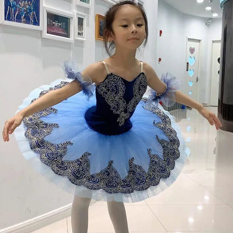 Summer Ballet Dresses Kids Outfit Dance Costumes Girls Clothes Vestidos Ballerine Girl Dress Tutu Ballet Leotards Children's Day