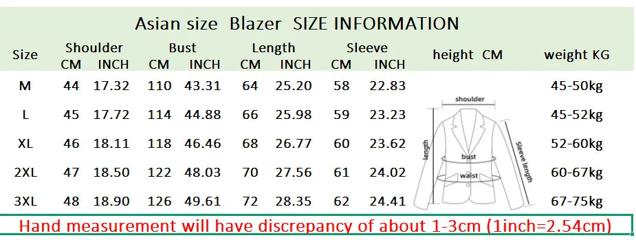 2026 Spring New Men's Blazer Business Casual Suit Jacket Middle Aged Male Fashion Office Wear Outerwear Top