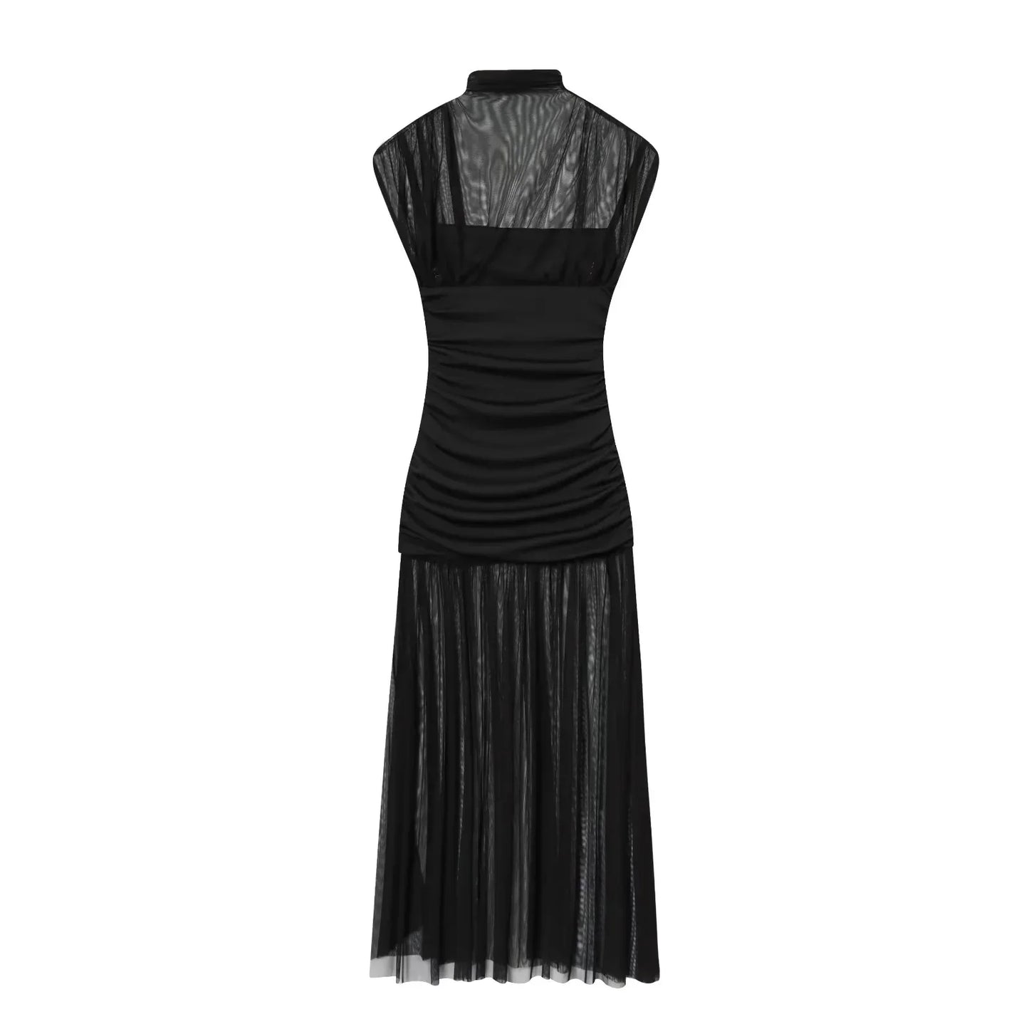 2026 Spring Summer Elegant Women Dresses Wedding Guest Ladies Patch Work Tulle Dresses Valentine‘s Day Woman Dresses