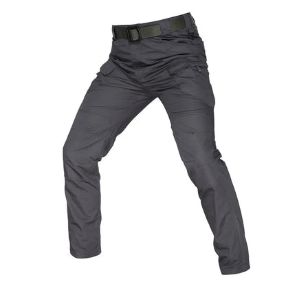 2024 New Mens Casual Tactical Pants Multiple Pocket Elasticity Outdoor Quick Dry Tacitcal Trousers Men Slim Fat Cargo Pant 5XL