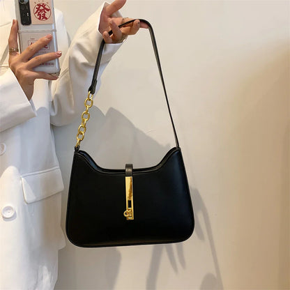 Top Quality Luxury Brand Purses and Handbags Designer Leather Shoulder Crossbody Bags for Women Dual Straps Underarm Sac A Main
