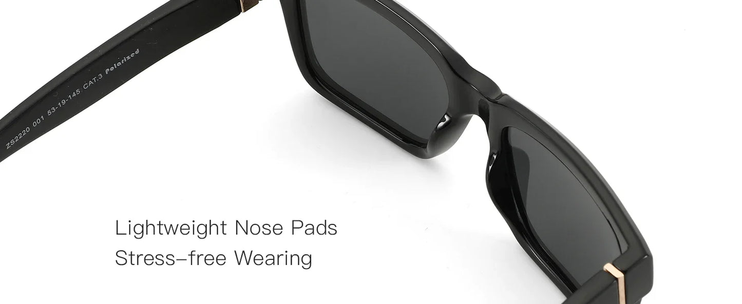 Popular Rectangle Prescription Sunglasses Polarized Square Myopia Progressive Optical Sun Glasses for Women Men