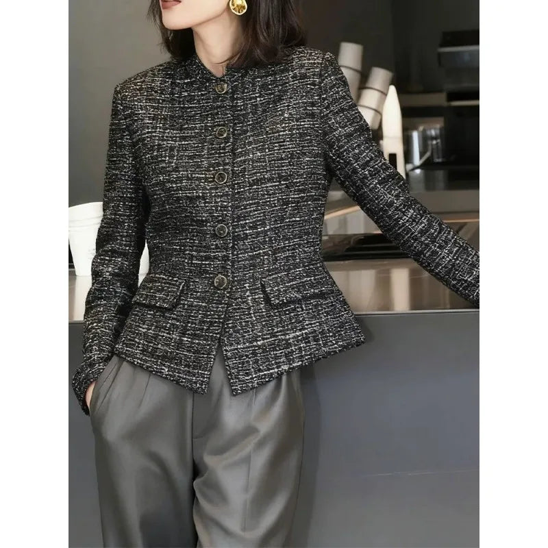 2025 Autumn Chic Temperament High-end Design Blazer for Women