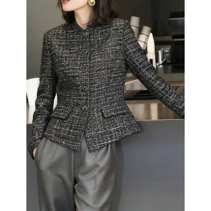 2025 Autumn Chic Temperament High-end Design Blazer for Women