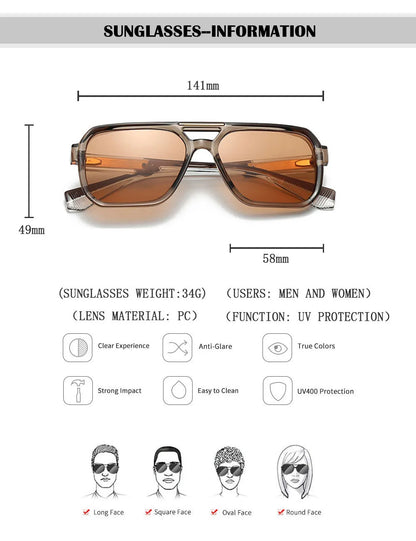New In Vintage Sunglass Men Luxury Square Sunglasses Women Fashion Glasses Dropshipping Gafas De Sol Hombre Lunette Soleil Femme