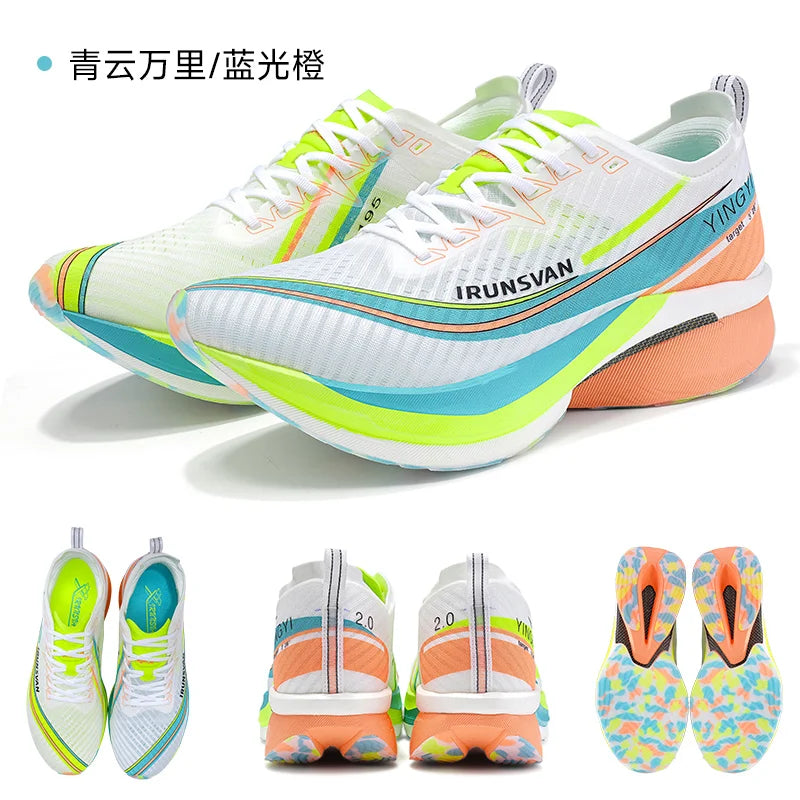 Shadow Wing 2.0 Carbon Plate Professional Marathon Running Shoes Men Lightweight Cushioning Training Outdoor Sneakers